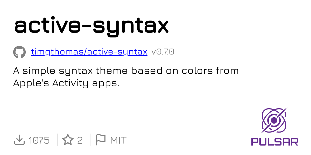 active-syntax