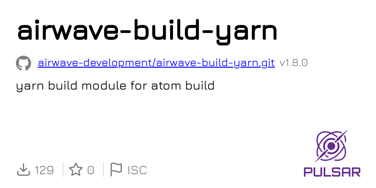 airwavebuildyarn