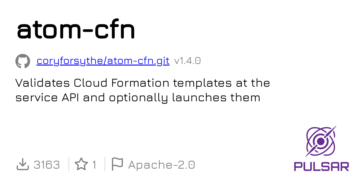 Atom cfn