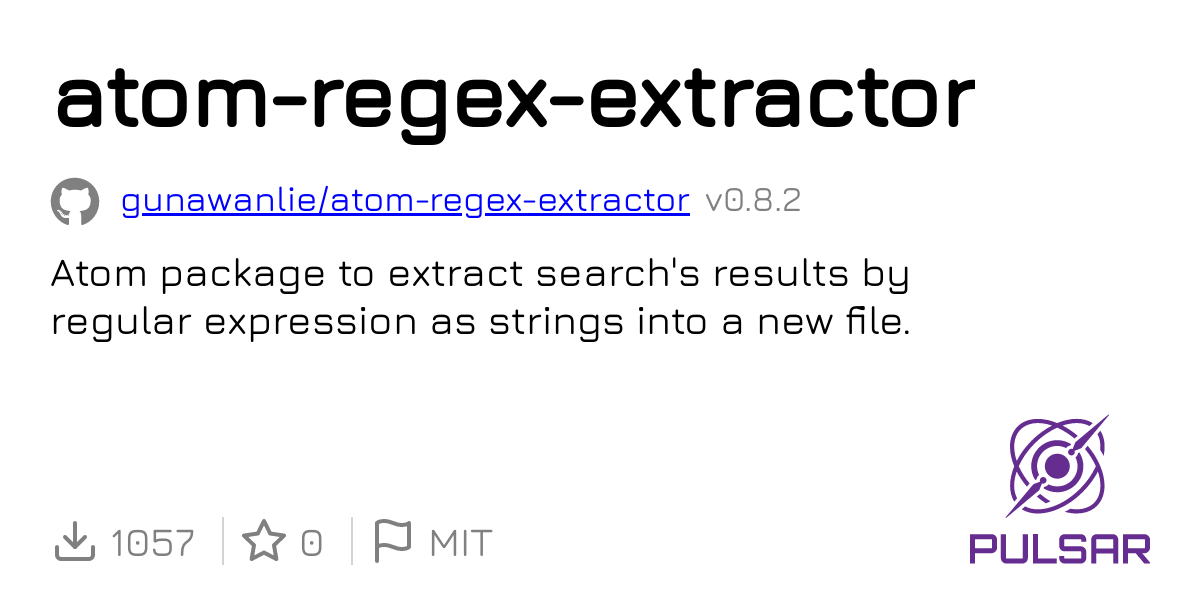 atom-regex-extractor