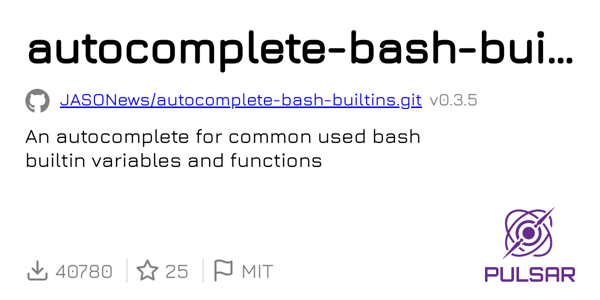autocomplete-bash-builtins