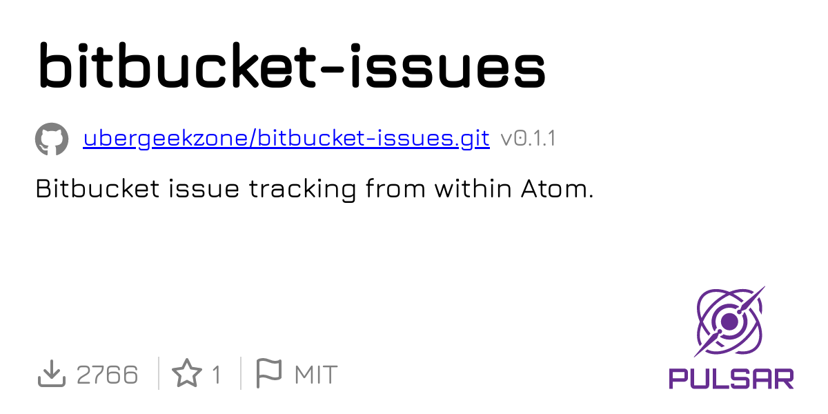 Bitbucket-issues