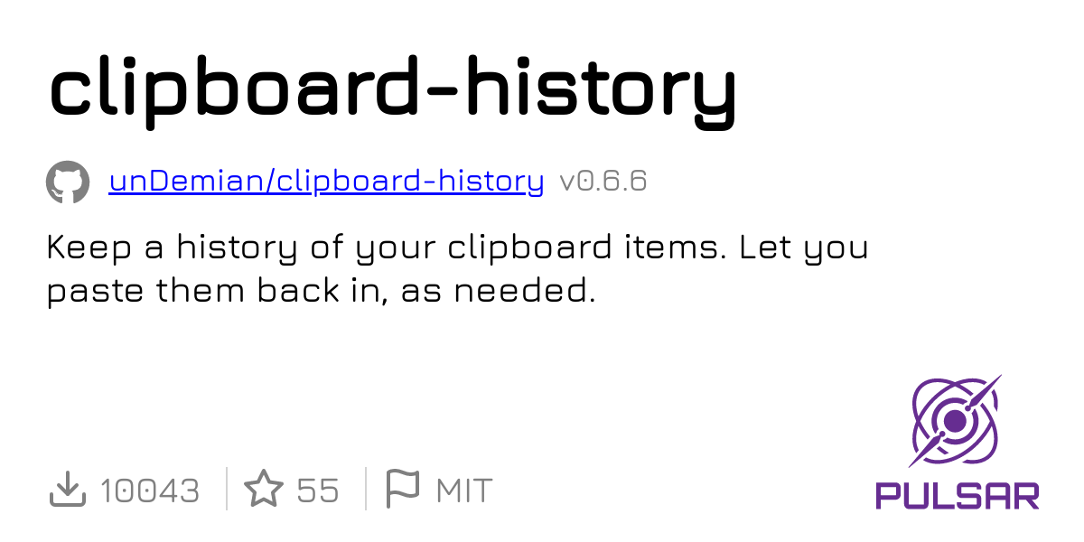 clipboardhistory