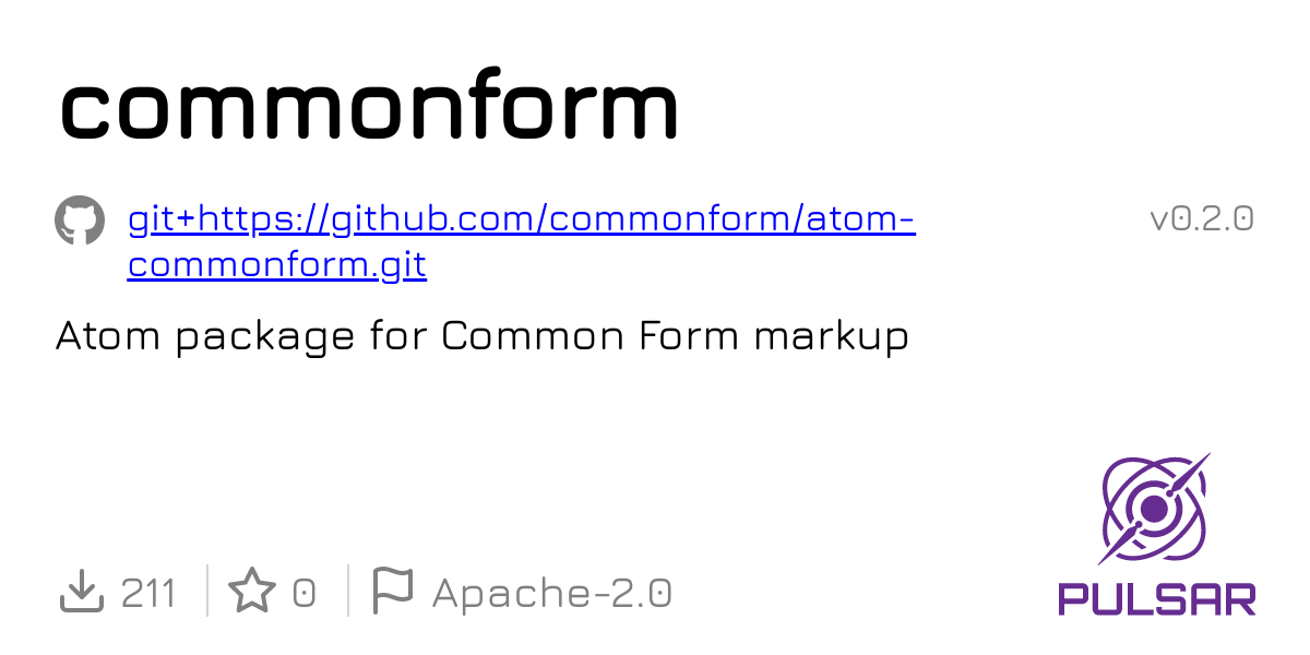commonform