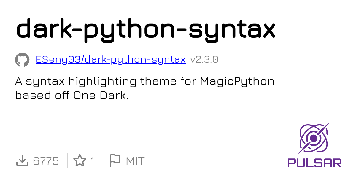 dark-python-syntax