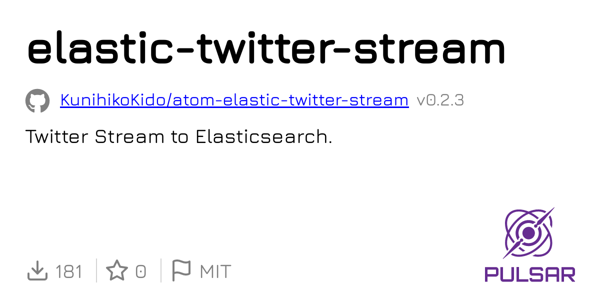 Elastic Twitter Stream 0491