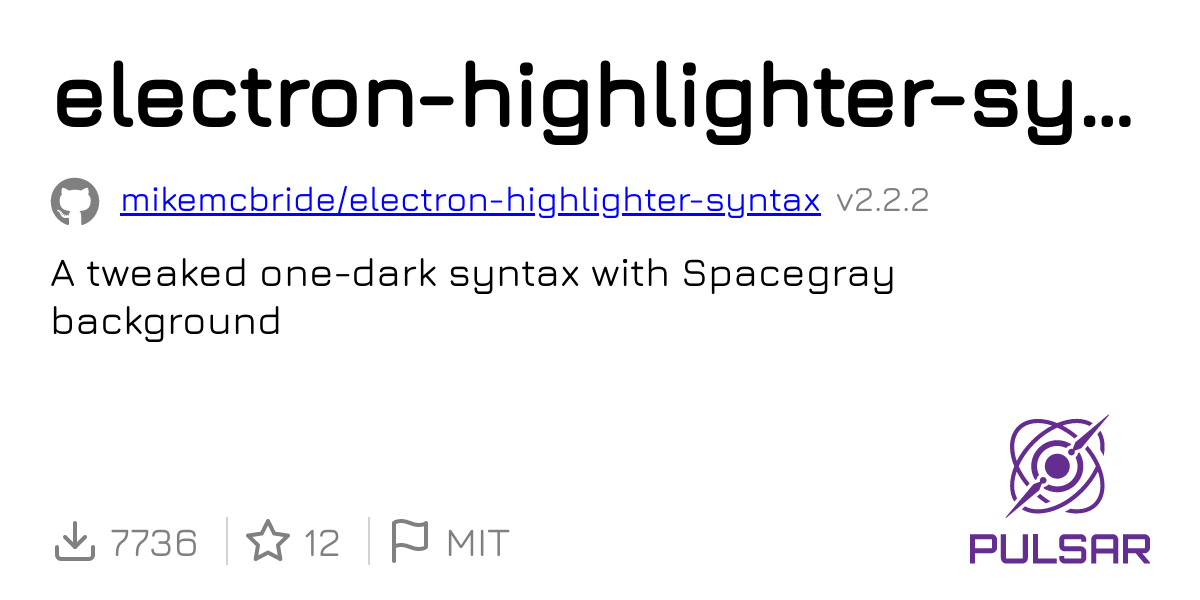 electron-highlighter-syntax