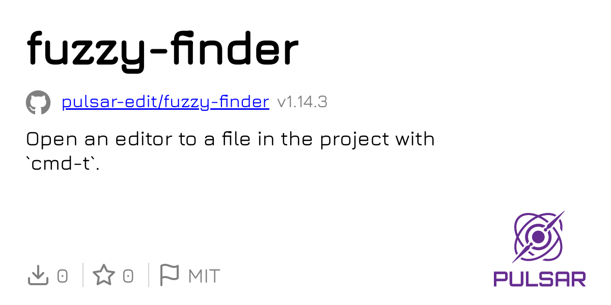 Fuzzy finder