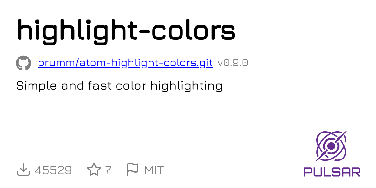highlightcolors
