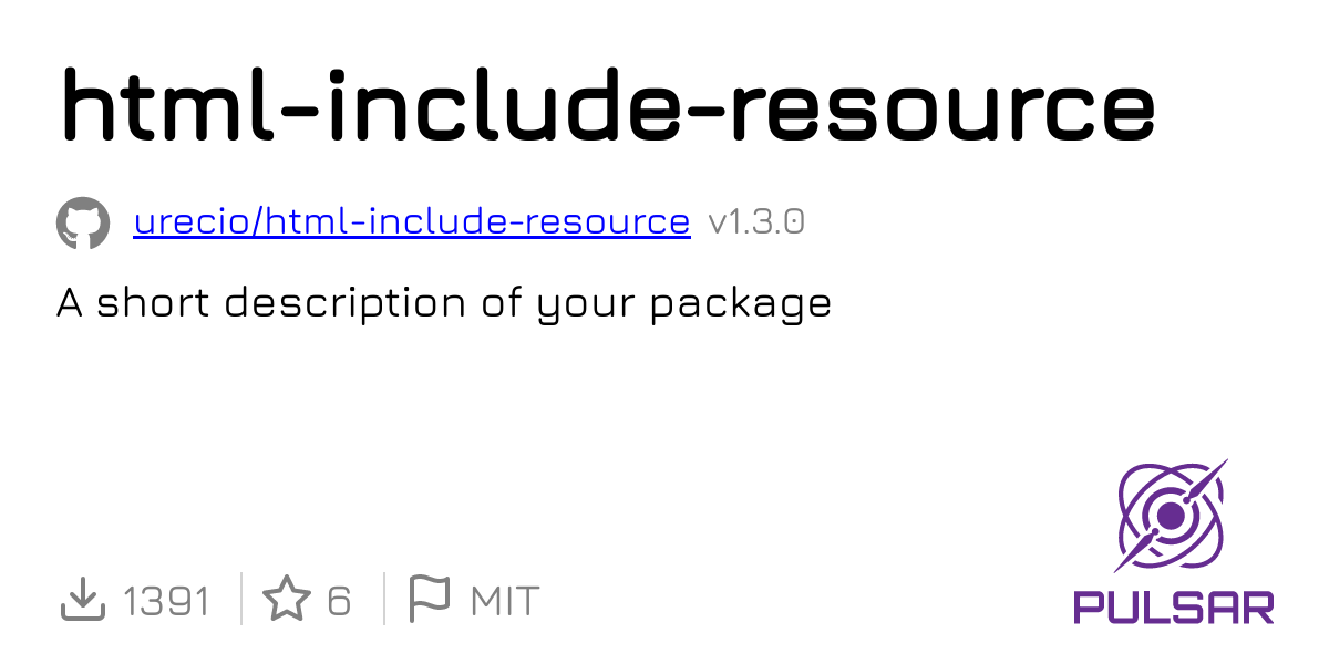 Html include resource