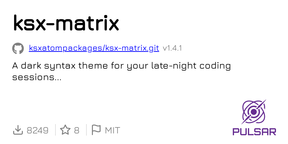 ksx-matrix