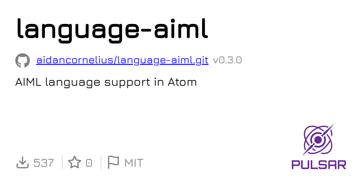language-aiml