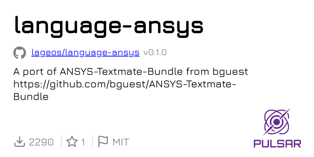 language-ansys