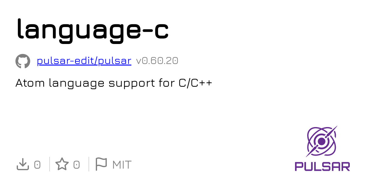 Language c