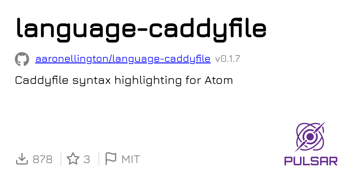 Language caddyfile