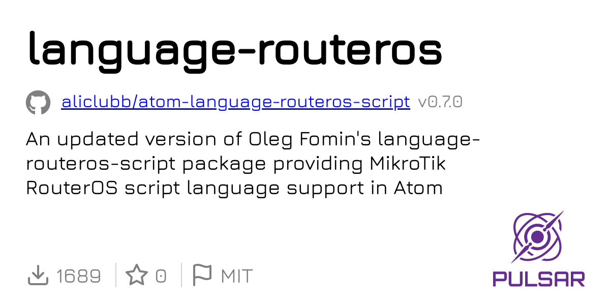 language-routeros