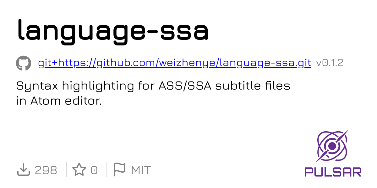 language-ssa