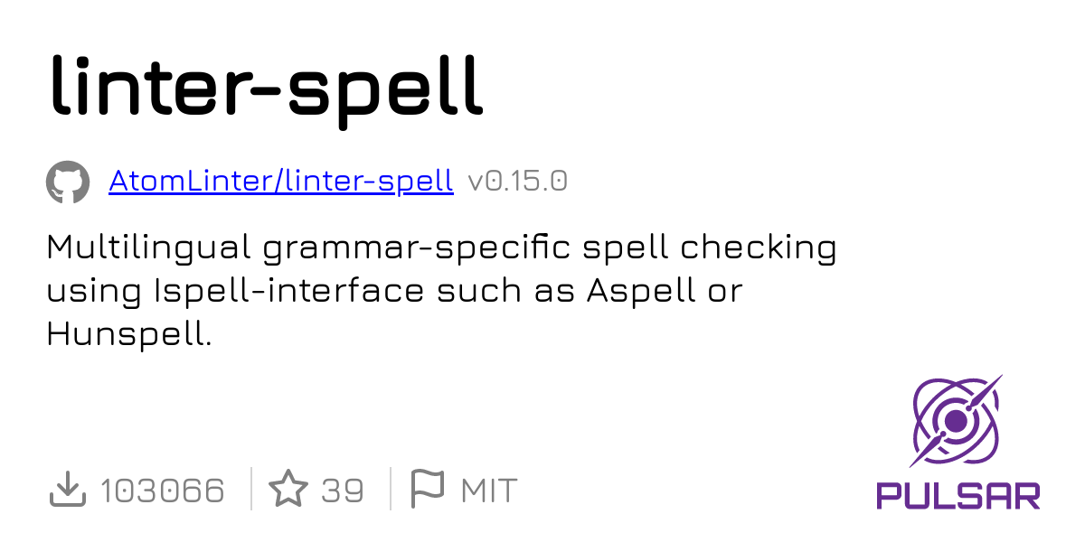 linter-spell