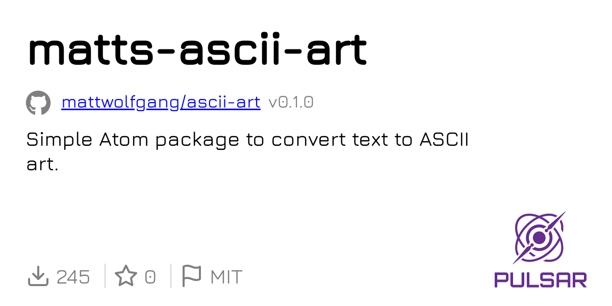 matts-ascii-art