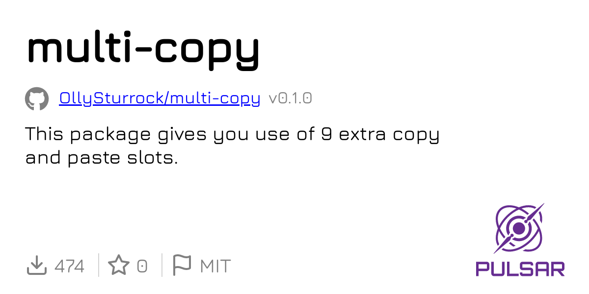 multi-copy