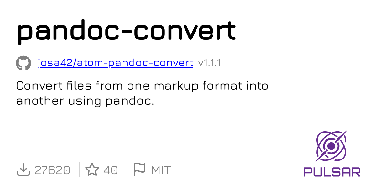 Pandoc-convert