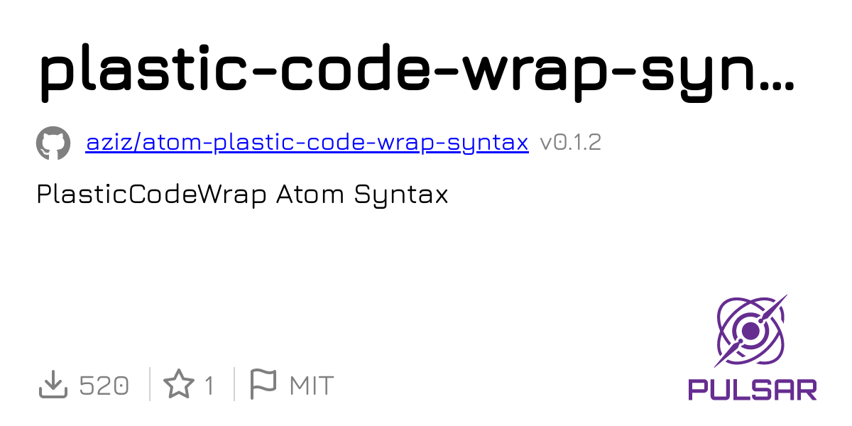 plasticcodewrapsyntax