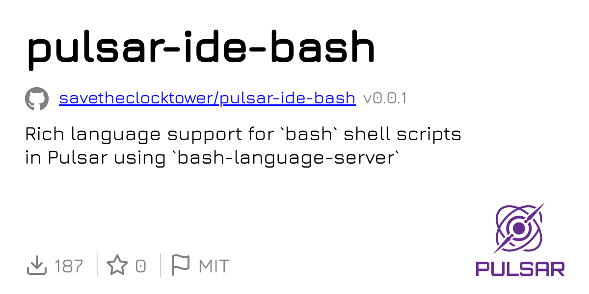 pulsar-ide-bash