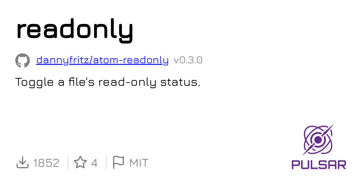 readonly