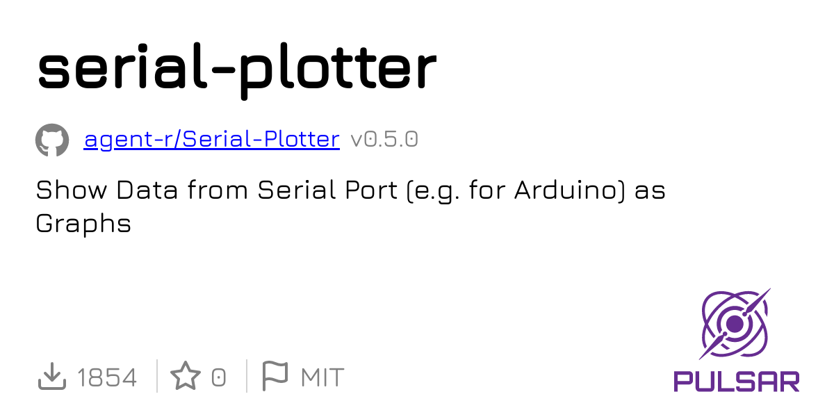 Serial plotter