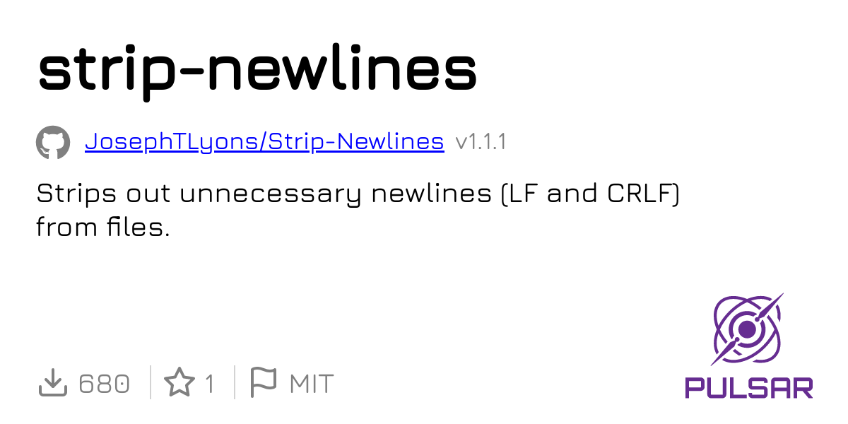 stripnewlines