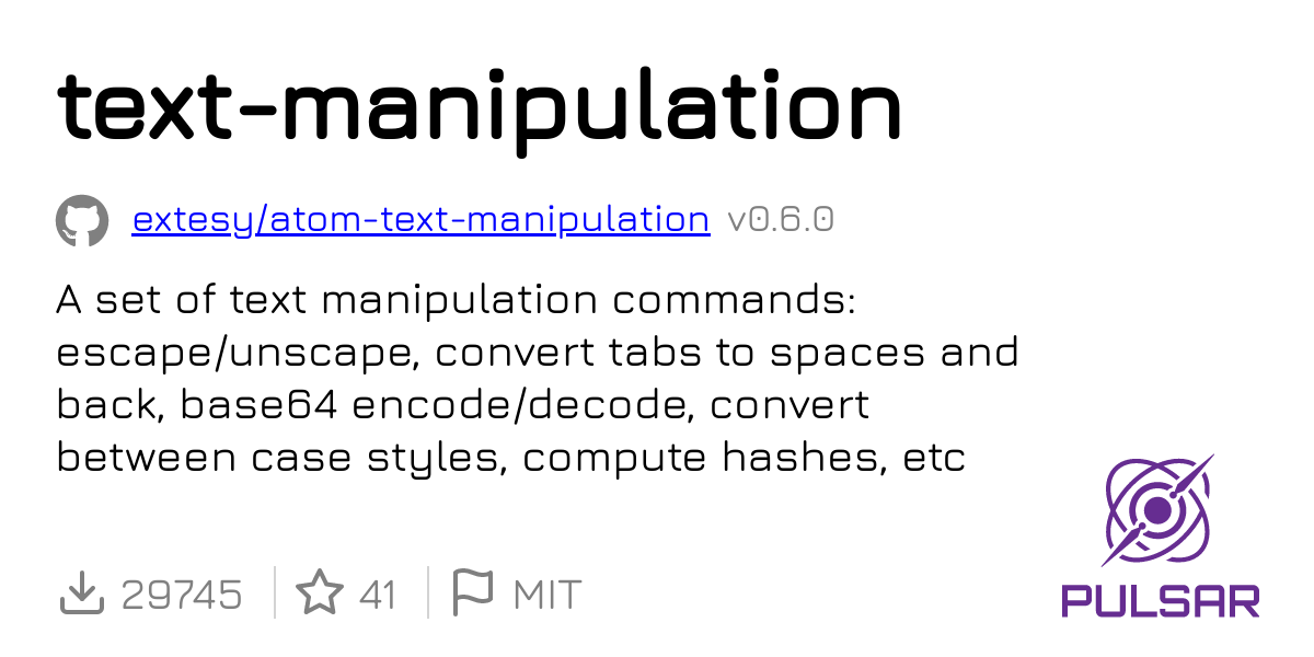 text-manipulation