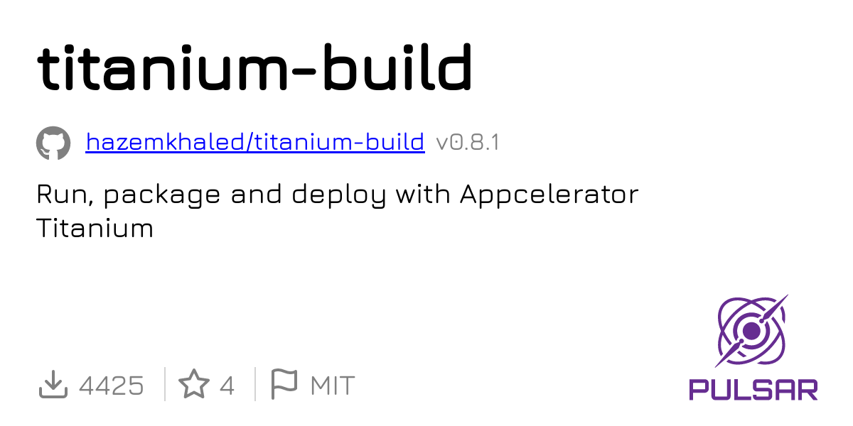 titanium-build