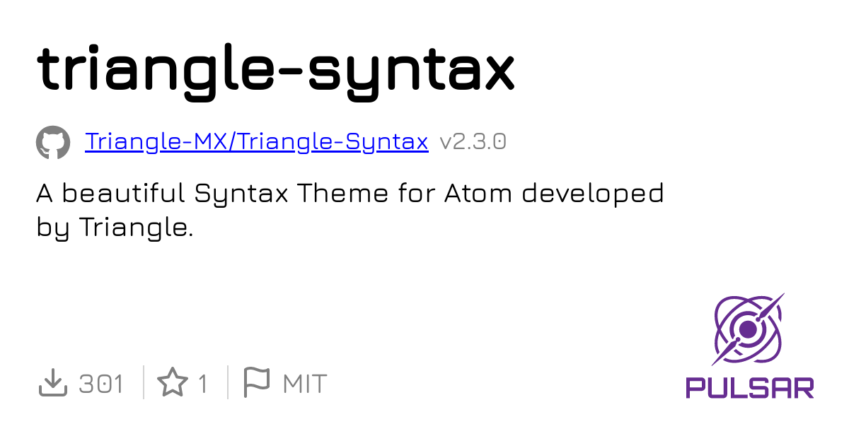triangle-syntax