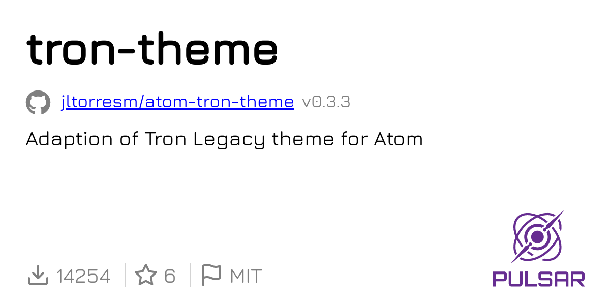 Tron theme