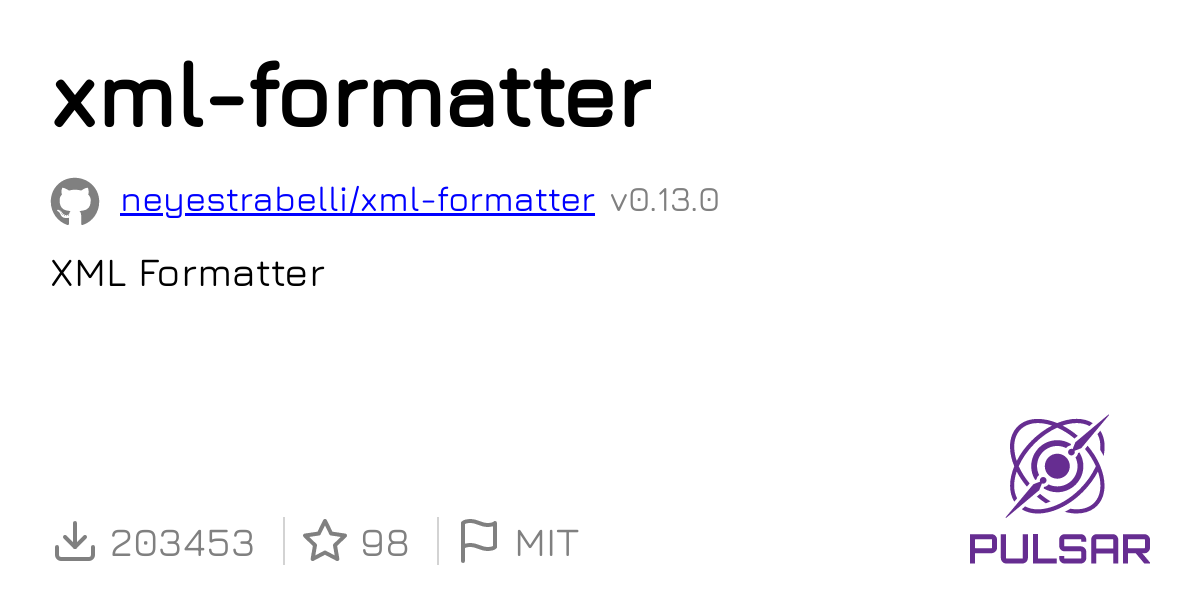 xml formatter